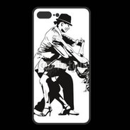 Coque  Iphone 8 Plus PREMIUM Dessin de Danseur en couple