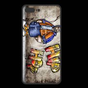 Coque  Iphone 8 Plus PREMIUM HIP HOP graffiti