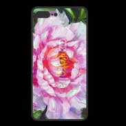 Coque  Iphone 8 Plus PREMIUM Fleur en peinture