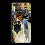 Coque  Iphone 8 Plus PREMIUM Peinture du canal de Venise en Italie