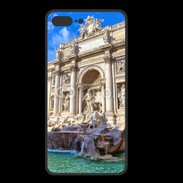 Coque  Iphone 8 Plus PREMIUM Fontaine de Trévi à Rome Italie