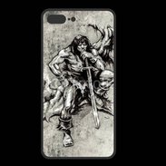 Coque  Iphone 8 Plus PREMIUM Guerrier en dessin 25