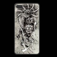 Coque  Iphone 8 Plus PREMIUM Visage de guerrier en dessin 52