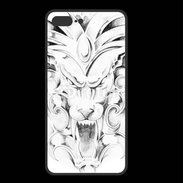 Coque  Iphone 8 Plus PREMIUM visage de gargouille en dessin 25