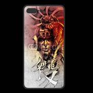 Coque  Iphone 8 Plus PREMIUM Visage de guerrier en dessin 60