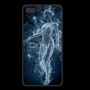 Coque  Iphone 8 Plus PREMIUM Femme en fumée de cigarette