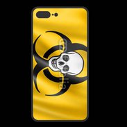 Coque  Iphone 8 Plus PREMIUM Tête de mort Biohazard