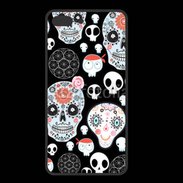 Coque  Iphone 8 Plus PREMIUM Fond tête de mort 8