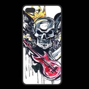 Coque  Iphone 8 Plus PREMIUM Tête de mort et guitare