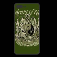 Coque  Iphone 8 Plus PREMIUM Tête de Mort Army of God