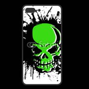 Coque  Iphone 8 Plus PREMIUM Tête de mort en vert et noir