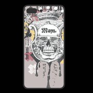 Coque  Iphone 8 Plus PREMIUM Tête de Mort Skull King