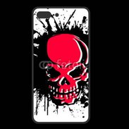 Coque  Iphone 8 Plus PREMIUM Tête de Mort en Rouge et Noir
