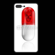 Coque  Iphone 8 Plus PREMIUM Gélule tête de mort