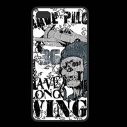 Coque  Iphone 8 Plus PREMIUM Pilote Tête de mort
