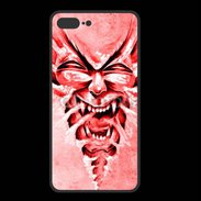 Coque  Iphone 8 Plus PREMIUM Monstre en dessin rouge 