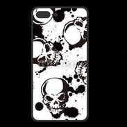Coque  Iphone 8 Plus PREMIUM Fond Tête de mort 1500