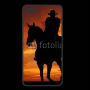 Coque  Iphone 8 Plus PREMIUM Silhouette de cowboy