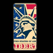 Coque  Iphone 8 Plus PREMIUM Timbre USA
