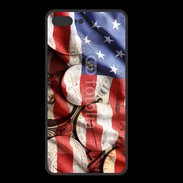 Coque  Iphone 8 Plus PREMIUM Drapeau et monnaie américaine