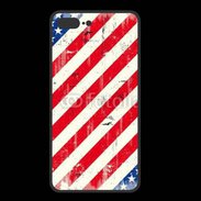 Coque  Iphone 8 Plus PREMIUM USA texture vintage
