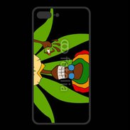 Coque  Iphone 8 Plus PREMIUM Portrait abstrait de Rasta