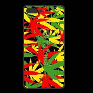 Coque  Iphone 8 Plus PREMIUM Fond de cannabis coloré