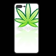 Coque  Iphone 8 Plus PREMIUM Feuille de cannabis 2
