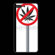 Coque  Iphone 8 Plus PREMIUM Cannabis interdit