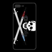 Coque  Iphone 8 Plus PREMIUM Tête de mort drogue