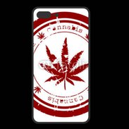 Coque  Iphone 8 Plus PREMIUM Red stamp with marijuana leaf