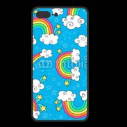 Coque  Iphone 8 Plus PREMIUM Ciel Rainbow