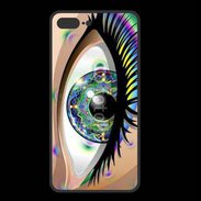 Coque  Iphone 8 Plus PREMIUM Œil hippie