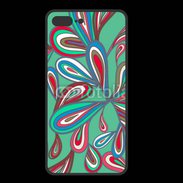 Coque  Iphone 8 Plus PREMIUM Fond Hippie en vert 