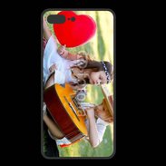 Coque  Iphone 8 Plus PREMIUM Jeune couple hippie