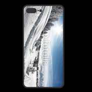 Coque  Iphone 8 Plus PREMIUM paysage d'hiver 3