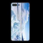 Coque  Iphone 8 Plus PREMIUM Plaine enneigée
