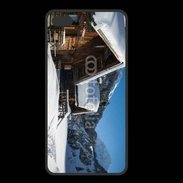 Coque  Iphone 8 Plus PREMIUM Chalet enneigé