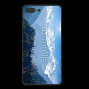 Coque  Iphone 8 Plus PREMIUM Montagne enneigée