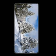 Coque  Iphone 8 Plus PREMIUM Route enneigée