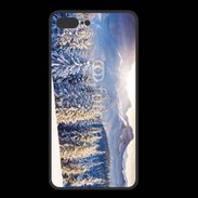 Coque  Iphone 8 Plus PREMIUM Montagne enneigée et ensoleillée