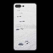 Coque  Iphone 8 Plus PREMIUM Traces de pas d'animal dans la neige