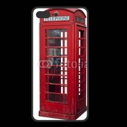Coque  Iphone 8 Plus PREMIUM Cabine téléphonique rouge