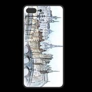 Coque  Iphone 8 Plus PREMIUM Vintage Paris en dessin 2