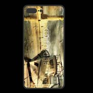 Coque  Iphone 8 Plus PREMIUM Phare et bateau Vintage