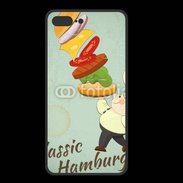 Coque  Iphone 8 Plus PREMIUM Hamburger vintage