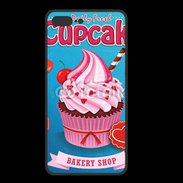 Coque  Iphone 8 Plus PREMIUM Vintage Cupcake 780