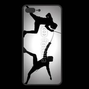 Coque  Iphone 8 Plus PREMIUM Silhouette d'escrimeurs