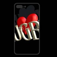 Coque  Iphone 8 Plus PREMIUM J'aime le rugby 2