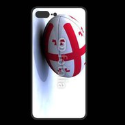 Coque  Iphone 8 Plus PREMIUM Ballon de rugby Georgie